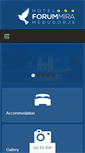 Mobile Screenshot of hotel-forum-mira.com